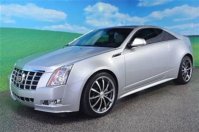 Cadillac : CTS 2dr Coupe Performance RWD 2 dr coupe performance rwd immaculate local 1 owner panoramic sunroof performan