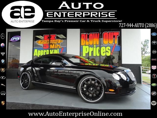 Bentley : Continental GT Coupe twin turbo w12 forgiato wheels black on black xenon gps nav prem sound finance