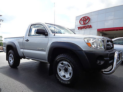 Toyota : Tacoma Reg Cab 4x4 4 Cylinder 5 Speed Manual Silver 4WD Certified 2009 Tacoma Regular Cab 4x4 5 Speed Manual Silver New Tires Video 4WD