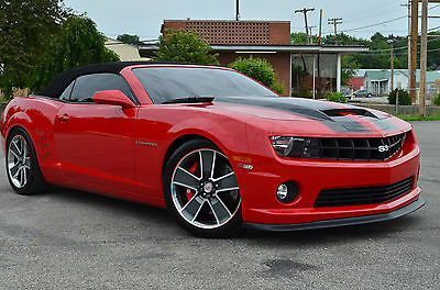 Chevrolet : Camaro SS Convertible 2-Door REDUCED 2011 Chevrolet Camaro SS ZL 585HP supercharged SLP Performance package