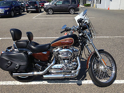 Harley-Davidson : Sportster 2009 harley davidson xl 1200 c sportster 1200 custom 6 000 miles