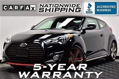 Hyundai : Veloster Turbo Loaded Turbo 15k Miles Nationwide Shipping 5 Year Warranty Leather Auto Auto