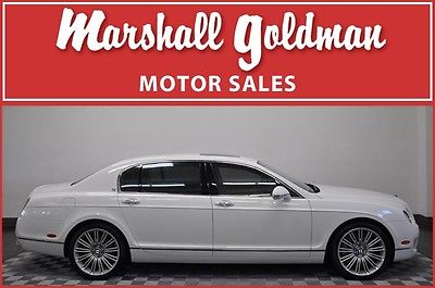 Bentley : Continental Flying Spur Speed 2012 bentley flying spur speed artica white w magnolia saddle only 15900 miles