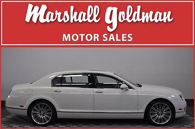Bentley : Continental Flying Spur Speed 2012 bentley flying spur speed glacier white w linen leather interior 9300 miles