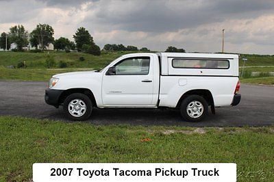 Toyota : Tacoma Base Standard Cab Pickup 2-Door 2007 toyota tacoma used 2.7 l i 4 16 v automatic pickup truck campershell utility