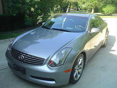 Infiniti : G35 Base Coupe 2-Door 2004 infiniti g 35 coupe navigation one owner