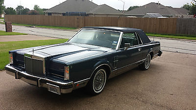 Lincoln : Continental MARK VI PUCCI 1983 lincoln continental mark vi pucci coupe