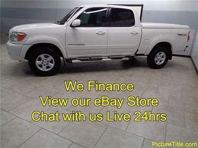 Toyota : Tundra Limited 4x4 TRD Off Road 05 tundra limited 4 x 4 trd crew bed cover chrome steps carfax certified wefinance