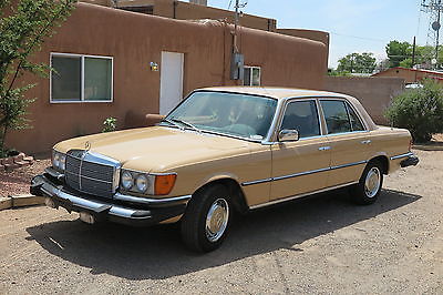 Mercedes-Benz : 200-Series 280SE 1977 280 se sedan all original parts gold with gold interior one family owned