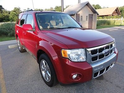 Ford : Escape Limited 2009 ford escape limited 4 x 4 4 wd 3.0 l v 6 moonroof loaded clean