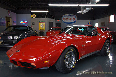 Chevrolet : Corvette L82 #'s Match STUNNING CONDITION, M21 Close Ratio 4-Speed, Red/Black, RESTORED Exceptional Car