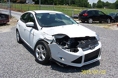 Ford : Focus SE 2014 ford focus 4 dr hatch back se wrecked damaged clean unbranded ms title