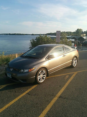 Honda : Civic  SI Coupe! NO RESERVE! 91K! 6 Speed! EX LX DX VTEC 2006 honda civic si coupe new body style 91 k 6 speed manual clean ex lx dx