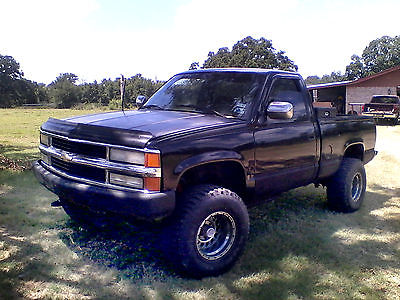 Chevrolet : C/K Pickup 1500 Z71 1993 chevrolet silverado 4 x 4 z 71