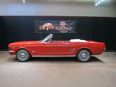 Ford : Mustang 1966 ford mustang convertible