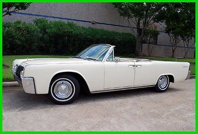 Lincoln : Continental 1962 used automatic rwd convertible