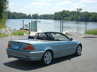 BMW : 3-Series 330 ci 2001 bmw 330 ci convertible 198 600 miles teal w black leather interior