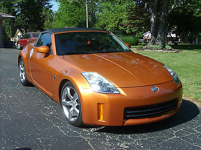 Nissan : 350Z 35Z 37 000 miles convertible smoke free 6 spd stk no dings perfect cond