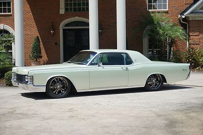 Lincoln : Continental COUPE 1968 lincoln continental rest mod coupe very rare collector show custom suicide