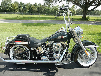 Harley-Davidson : Softail DELUXE, APES, BRAIDED CABLES, TRUE DUAL FISH TAILS, SUPER CLEAN, SICK BIKE, WWW