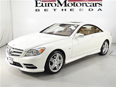 Mercedes-Benz : CL-Class 2dr Coupe CL550 4MATIC mercedes benz factory certified CL550 s550 coupe diamond white 550 13 sport cpo