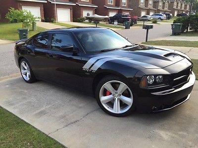 Dodge : Charger SRT8 Sedan 4-Door 2010 charger srt 8 black excellent condition custom graphics