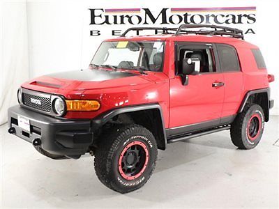 Toyota : FJ Cruiser Base Sport Utility 4-Door 2012 toyota fj cruiser trail teams special edition radiant red 4 x 4 4 wd financing