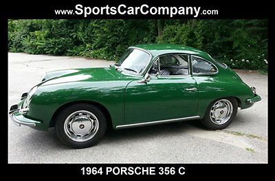 Porsche : 356 1964 porsche 356 c beautiful low mile 50 k example rare classic collector car