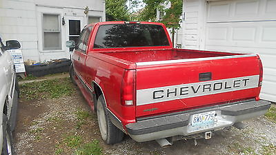 Chevrolet : Silverado 1500 SILVERADRO 1994 chevy silveradro