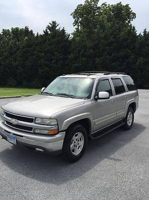 Chevrolet : Tahoe LT 2004 chevy tahoe lt 4 wd md inspected