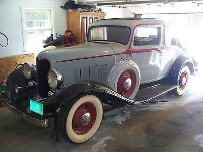 Other Makes : REO 2 Dr. Rumbleseat Coupe 1933 reo flying cloud s 2 elite rumble seat coupe