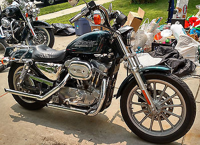 Harley-Davidson : Sportster Gorgeous Jade Green 883 Hugger