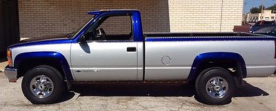 Chevrolet : C/K Pickup 3500 C/K3500 1989 chevrolet c k 3500 4 x 4 custom paint fleetside 20 k invested restored bbc 454