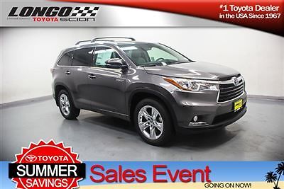 Toyota : Highlander 4WD 4dr Limited 4 wd 4 dr limited new suv automatic 3.5 l v 6 fi dohc 24 v predawn gray mica