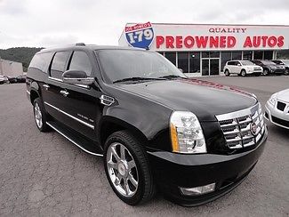 Cadillac : Escalade Luxury 2014 cadillac escalade esv luxury heated cooled leather dual dvd nav moonroof