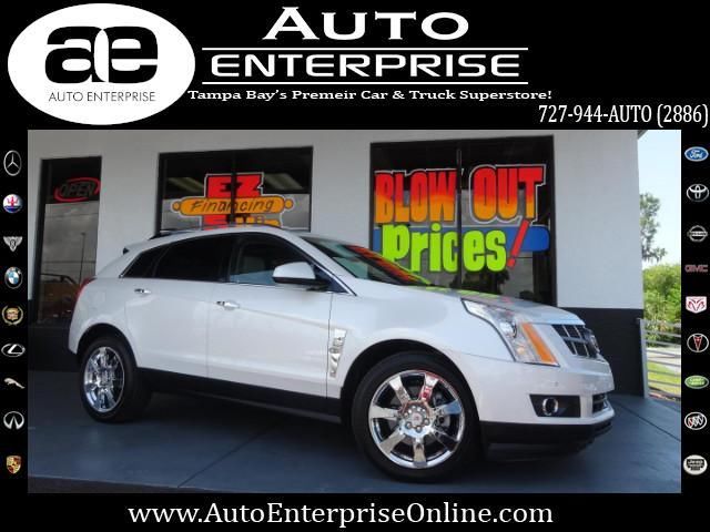 Cadillac : SRX Premium Coll premium collection gps nav bose sound panormaic sunroof leather pearl chrome low