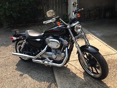 Harley-Davidson : Sportster 2012 harley davidson sportster 883 xl super low only 536 miles