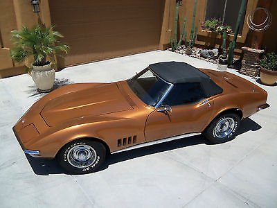 Chevrolet : Corvette CONVERTIBLE 1968 corvette convertible all new must see