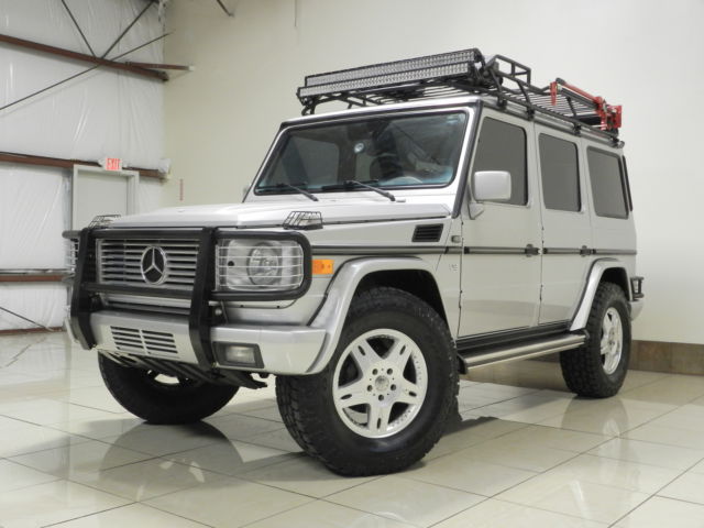 Mercedes-Benz : G-Class 5dr All Acti ONE OF A KIND MERCEDES G WAGON 4WD LIFTED NAVI ROOF BASKET LED LIGHT BAR