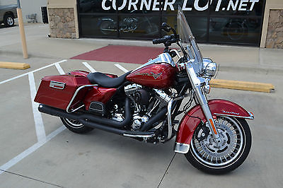 Harley-Davidson : Touring 2013 harley davidson road king texas one owner low miles vance hines exhaust