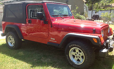 Jeep : Wrangler TJ Unlimited 2006 jeep wrangler unlimited sport utility 2 door 4.0 l