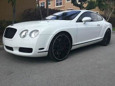 Bentley : Continental GT Custom White  Continental GT w/Custom Mods Super Nice, Make An Offer - We Finance Must Sell