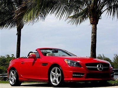 Mercedes-Benz : SLK-Class SLK 350 SPORT PANO ROOF NAVIGATION PREMIUM PACKAGE AMG SPORT PANO ROOF NAVI KEYLESS GO XENONS HEATED SEATS SCARF LOADED UP