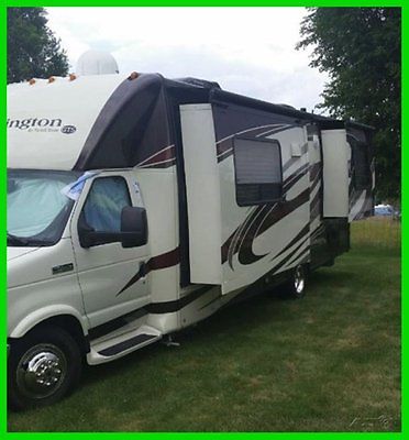 2013 Forest River Lexington 28' Class C RV Ford E450 3 Side Outs Generator GPS