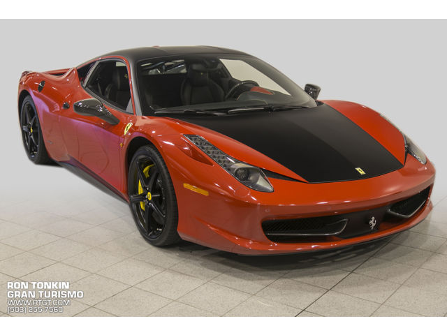 Ferrari : 458 Italia Lot of Carbon Fiber, Scuderia Ferrari Shields, Black Painted Wheels