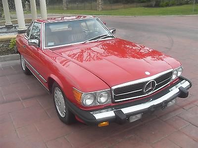 Mercedes-Benz : SL-Class FREE SHIPPING! 5.6 l v 8 both tops protect o plate cd very low miles excellent condition