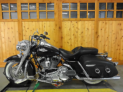 Harley-Davidson : Touring 2005 road king classic beautiful black cherry