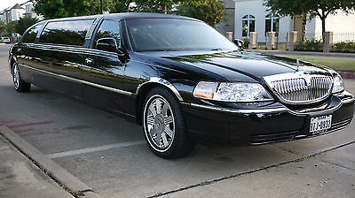 Lincoln : Town Car Executive with Factory Limo Upgrades 2006 lincoln town car executive limousine no rust excellent