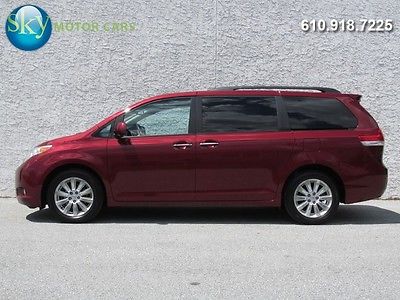 Toyota : Sienna Limited AWD LIMITED Rear DVD Navigation Moonroof JBL Power Sliders 1-OWNER