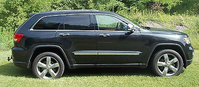 Jeep : Grand Cherokee Overland Sport Utility 4-Door 2011 jeep grand cherokee overland sport utility 4 door 5.7 l title in hand